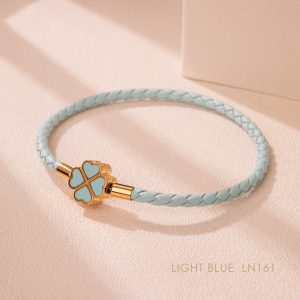 Bracelet Trèfle Bleu